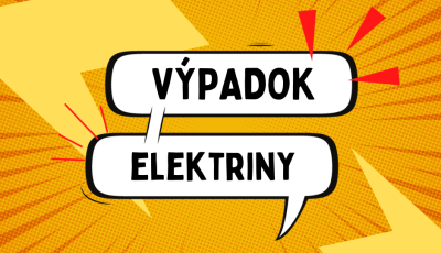 Oznámenie o prerušení distribúcie elektriny - 20.10.2023