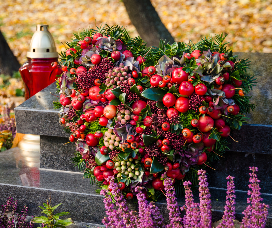 Kam s odpadom z hrobových miest