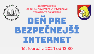 Deň pre bezpečnejší internet