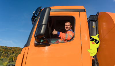 Vývoz komunálneho odpadu na Veľkú noc