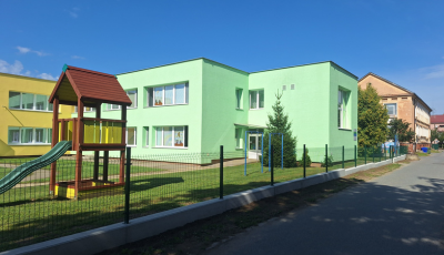 Nový plot pre Materskú školu 9. mája v Sabinove