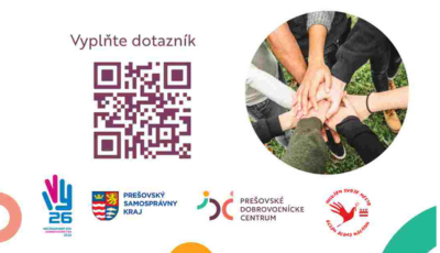 Zapojte sa do prieskumu a pomôžte rozvíjať náš región