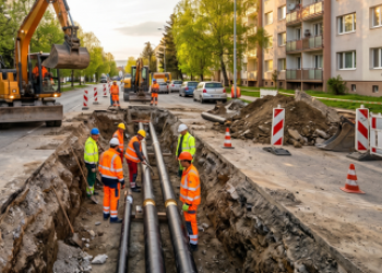 Rozsiahla rekonštrukcia teplovodov vstupuje do druhej etapy. Prinesie vyšší komfort, no aj dočasné obmedzenia